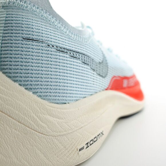 Nike ZoomX Vaporfly Next% 2 Glacier Blue Red CU4111-400 Mens Size 6 / Womens 7.5